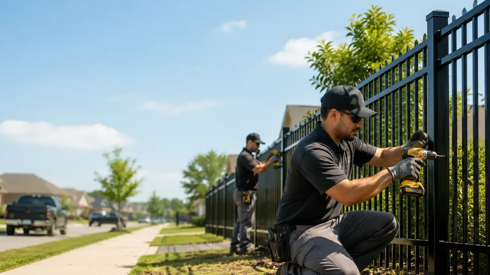 Metal Fence Installation in Pease, MN